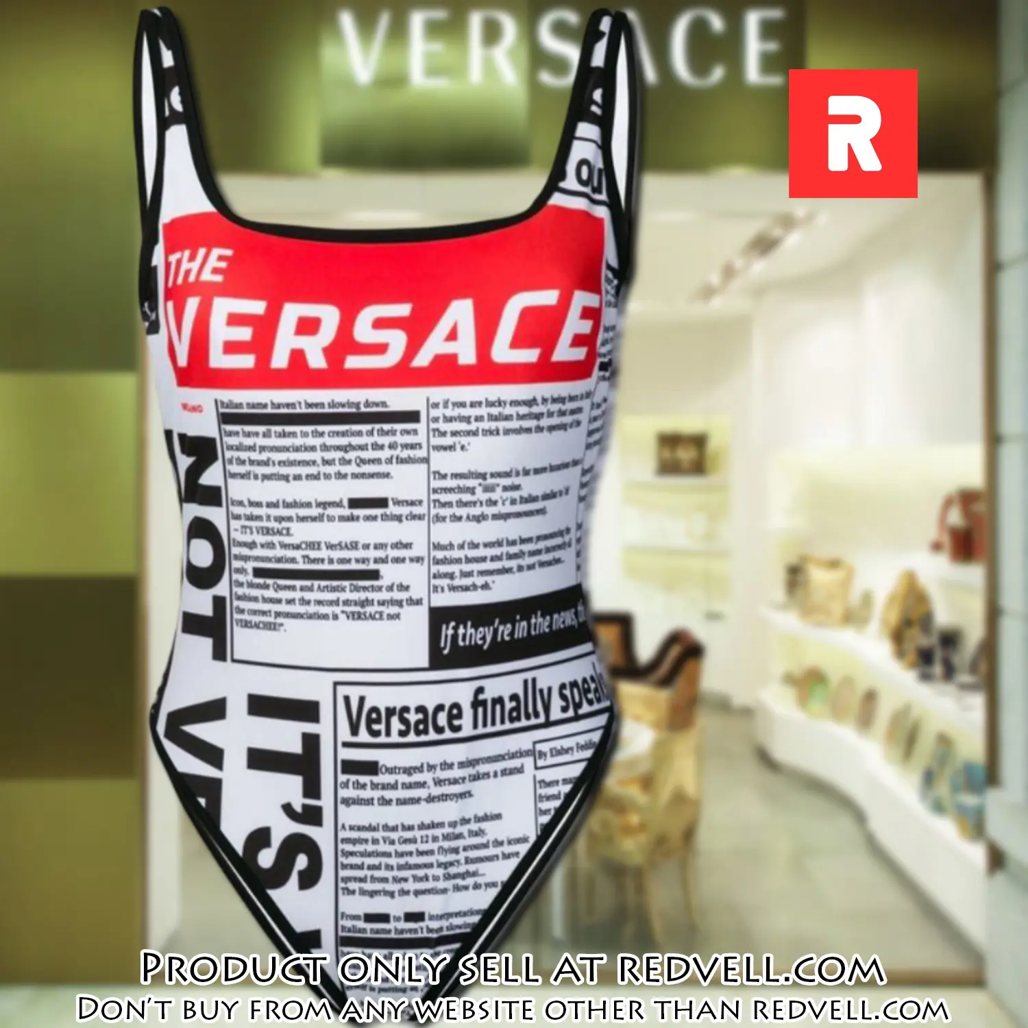 Versace swimwear beachwear one piece swimsuit osw1077 rv5531403